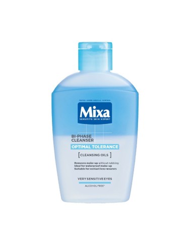 Mixa Optimalno Tolerantan dvofazni odstranjivač šminke 125 ml