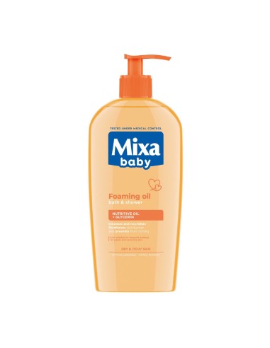 Mixa Baby pjenušavo ulje za kupanje i tuširanje 400 ml