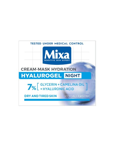 Mixa Hyalurogel noćna njega 50 ml