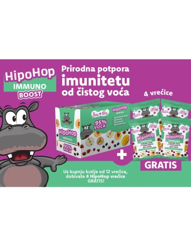 HipoHop Immuno voćni bomboni, dodatak...