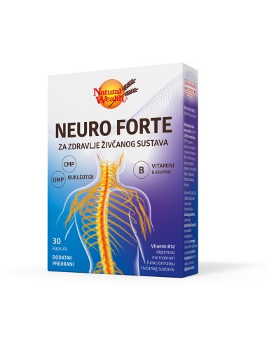 Natural Wealth Neuro Forte kapsule, dodatak prehrani