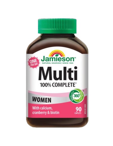 Jamieson Multivitamini 100% Complete za žene tablete, dodatak prehrani