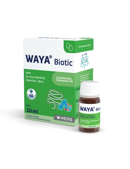 Medis Waya Biotic kapi za novorođenčad, dojenčad i djecu, dodatak prehrani