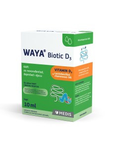 Medis Waya Biotic D3 kapi za novorođenčad, dojenčad i djecu, dodatak prehrani