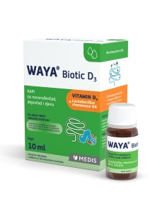 Medis Waya Biotic D3 kapi za novorođenčad, dojenčad i djecu, dodatak prehrani 2