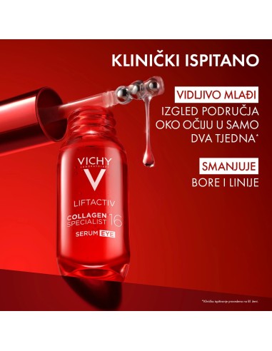 Vichy Liftactiv Collagen Specialist 16 Serum za područje oko očiju