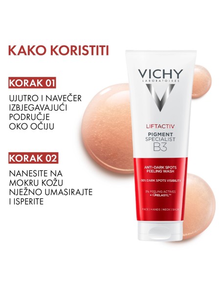 Vichy Liftactiv Pigment Specialist B3 Anti-Dark Spot Peeling Wash