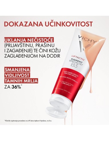 Vichy Liftactiv Pigment Specialist B3 Anti-Dark Spot Peeling Wash