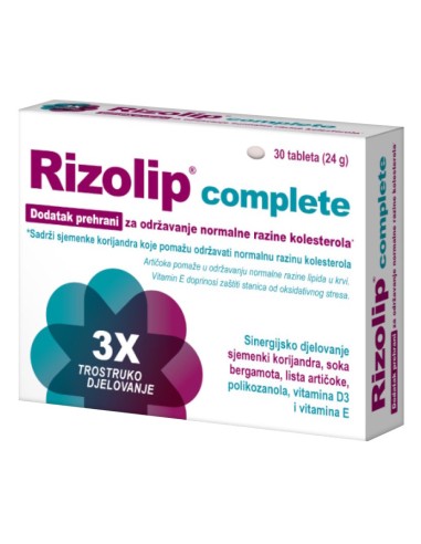 Aktival Rizolip Complete tablete, dodatak prehrani
