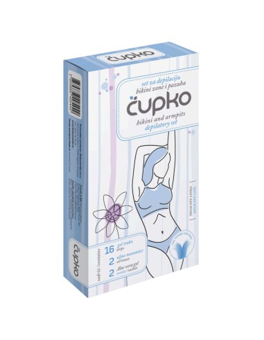 Čupko Delicate Set za depilaciju bikini zone i pazuha