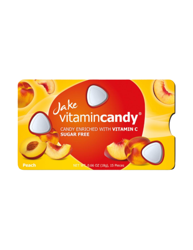 Encian Jake breskva bomboni bez šećera s vitaminom C, dodatak prehrani