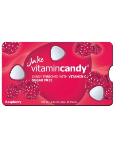 Encian Jake malina bomboni bez šećera s vitaminom C, dodatak prehrani