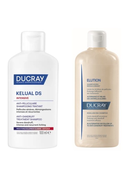 Ducray Kelual DS Intensive tretman šampon protiv prhuti + POKLON Elution šampon 100 ml