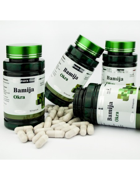 Biofarm NaturaLine Bamija kapsule, dodatak prehrani