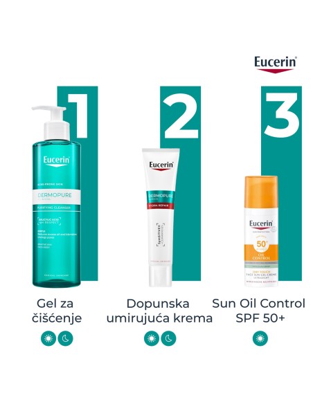 Eucerin DermoPure Clinical dopunska umirujuća krema 99308