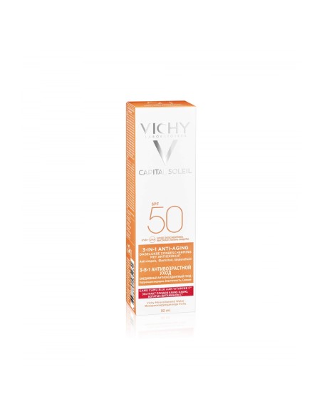 Vichy Capital Soleil Krema za zaštitu od sunca s anti-age efektom SPF 50+