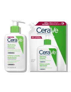 CeraVe Hidratantna emulzija + eko pakiranje za čišćenje normalne do suhe kože
