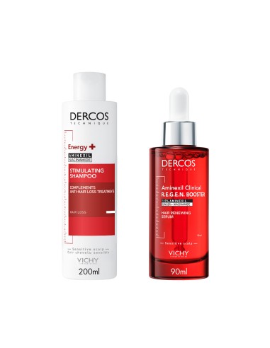 Vichy DERCOS Protokol za smanjenje gubitka i stimuliranje rasta postojeće kose