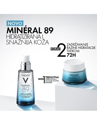 Vichy Mineral 89 Booster Dnevni booster za snažniju i puniju kožu