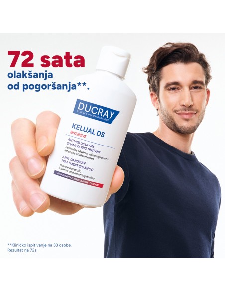 Ducray Kelual DS Intensive tretman šampon protiv prhuti