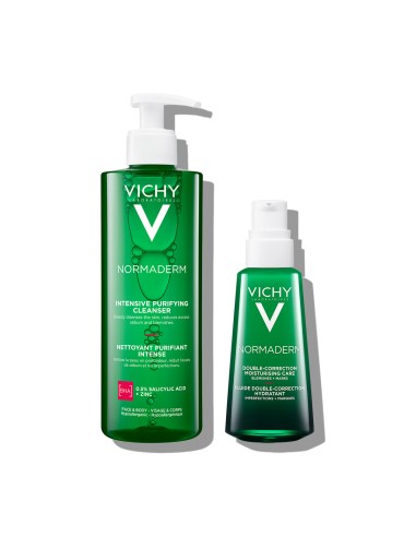 Vichy NORMADERM Protokol za masnu i aknama sklonu kožu u odrasloj dobi (čišćenje i njega)