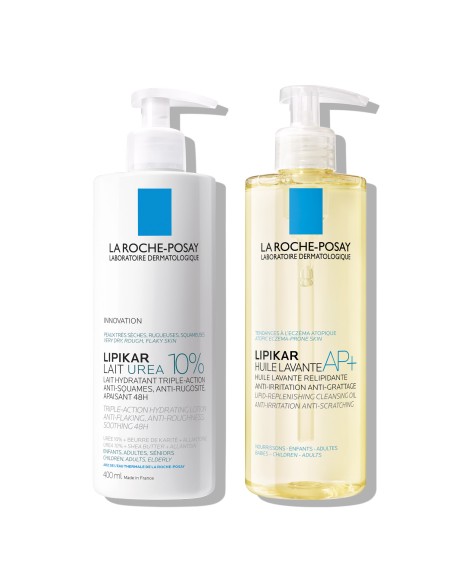 La Roche Posay Lipikar hidratantna rutina za suhu, hrapavu kožu  s 10% uree