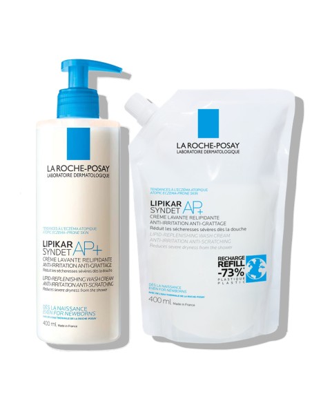 La Roche-Posay LIPIKAR Syndet + eko punjenje za suhu kožu sklonu atopiji (čišćenje)