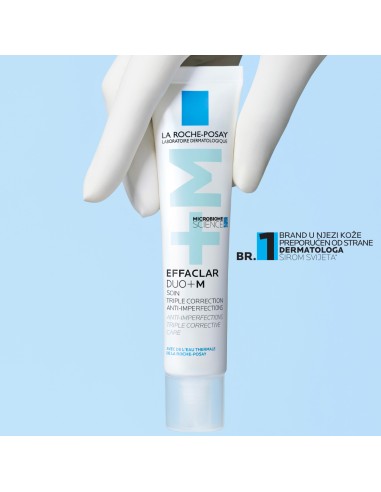 La Roche-Posay EFFACLAR DUO+M Trostruka korektivna njega protiv nepravilnosti masne kože i začepljenih pora