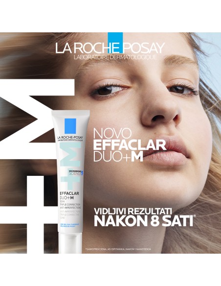 La Roche-Posay EFFACLAR DUO+M Trostruka korektivna njega protiv nepravilnosti masne kože i začepljenih pora