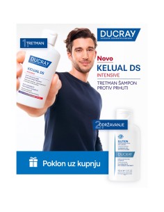 Ducray Kelual DS Intensive tretman šampon protiv prhuti + POKLON Elution šampon 100 ml