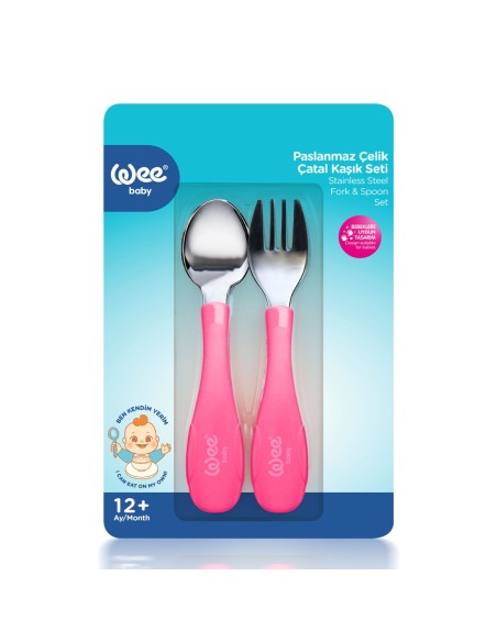 Wee Baby Žlica i vilica od nehrđajućeg čelika
