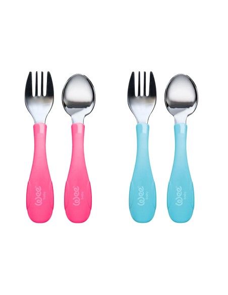 Wee Baby Žlica i vilica od nehrđajućeg čelika