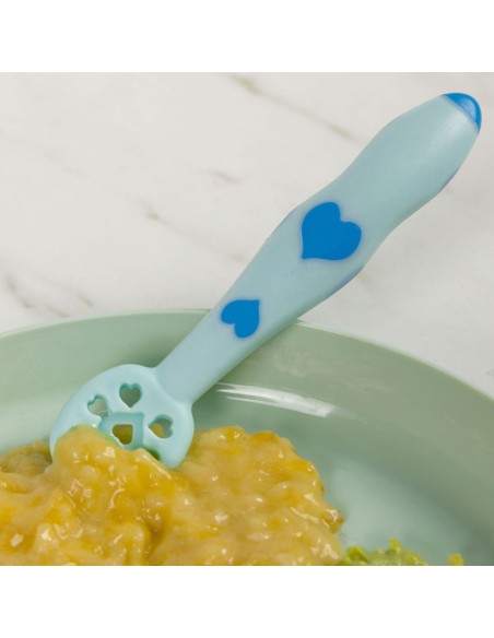 Wee Baby Žlica za samostalno hranjenje s mekanim vrhom