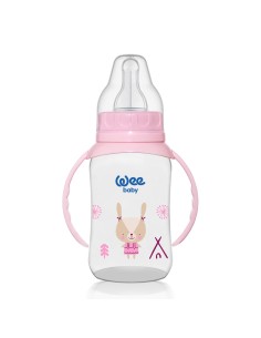 Wee Baby Bočica za hranjenje s ručkama, plastična, 150 ml 2