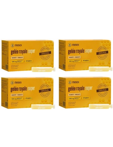 Medex Gelee Royale Super bočice, dodatak prehrani, 3+1 PROMO