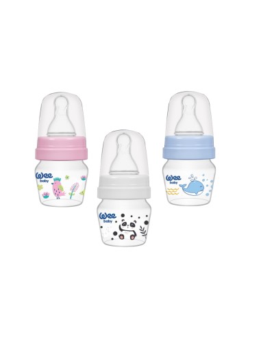 Wee Baby Bočica s dudom i kljunom, plastična, 30 ml