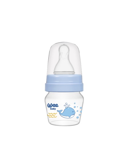 Wee Baby Bočica s dudom i kljunom, plastična, 30 ml