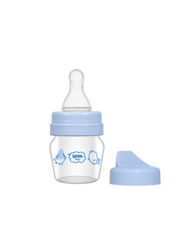 Wee Baby Bočica s dudom i kljunom, staklena, 30 ml