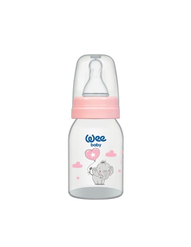 Wee Baby Bočica za hranjenje, plastična, 125 ml