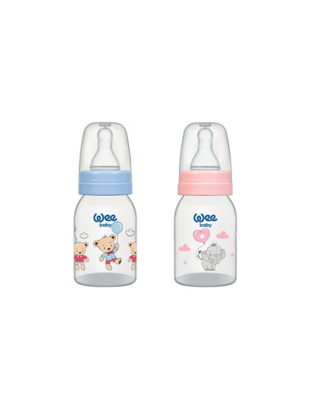 Wee Baby Bočica za hranjenje, plastična, 125 ml