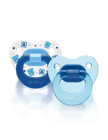 Wee Baby Ortodontske dude varalice, silikon, 2 komada
