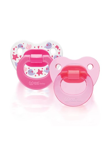 Wee Baby Ortodontske dude varalice, silikon, 2 komada