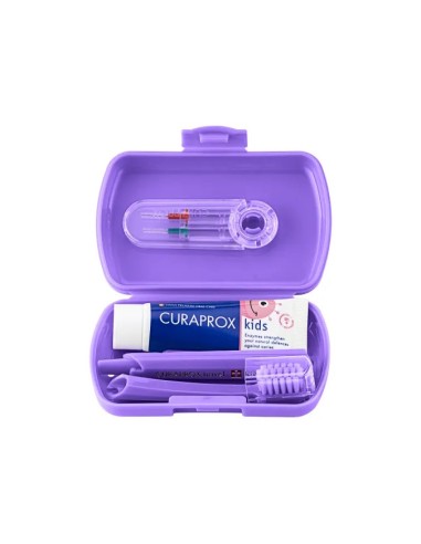 Curaprox Kids Putni set Ljubičasti (6-12 godina)