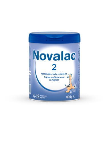 Novalac 2 početna mliječna hrana za dojenčad NOVO