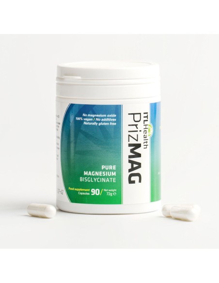 PrizMAG magnezijev bisglicinat kapsule, dodatak prehrani