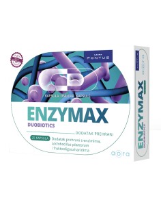 Pontus Pharma Enzymax DuoBiotics kapsule, dodatak prehrani