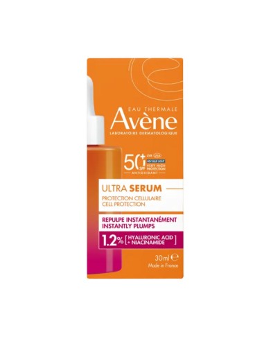 Avene Sun Ultra serum SPF 50+ Instantly plumps