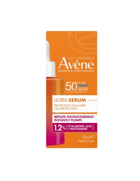 Avene Sun Ultra serum SPF 50+ Instantly plumps
