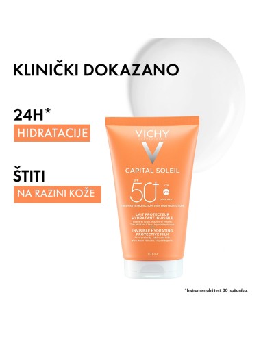Vichy Capital Soleil Mlijeko za lice i tijelo SPF50+ vrlo visoka zaštita