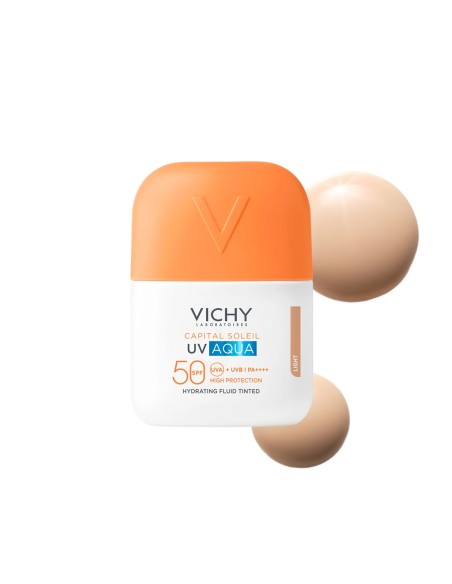 Vichy Capital Soleil UV Aqua tonirani hidracijski fluid SPF50+ vrlo visoka zaštita